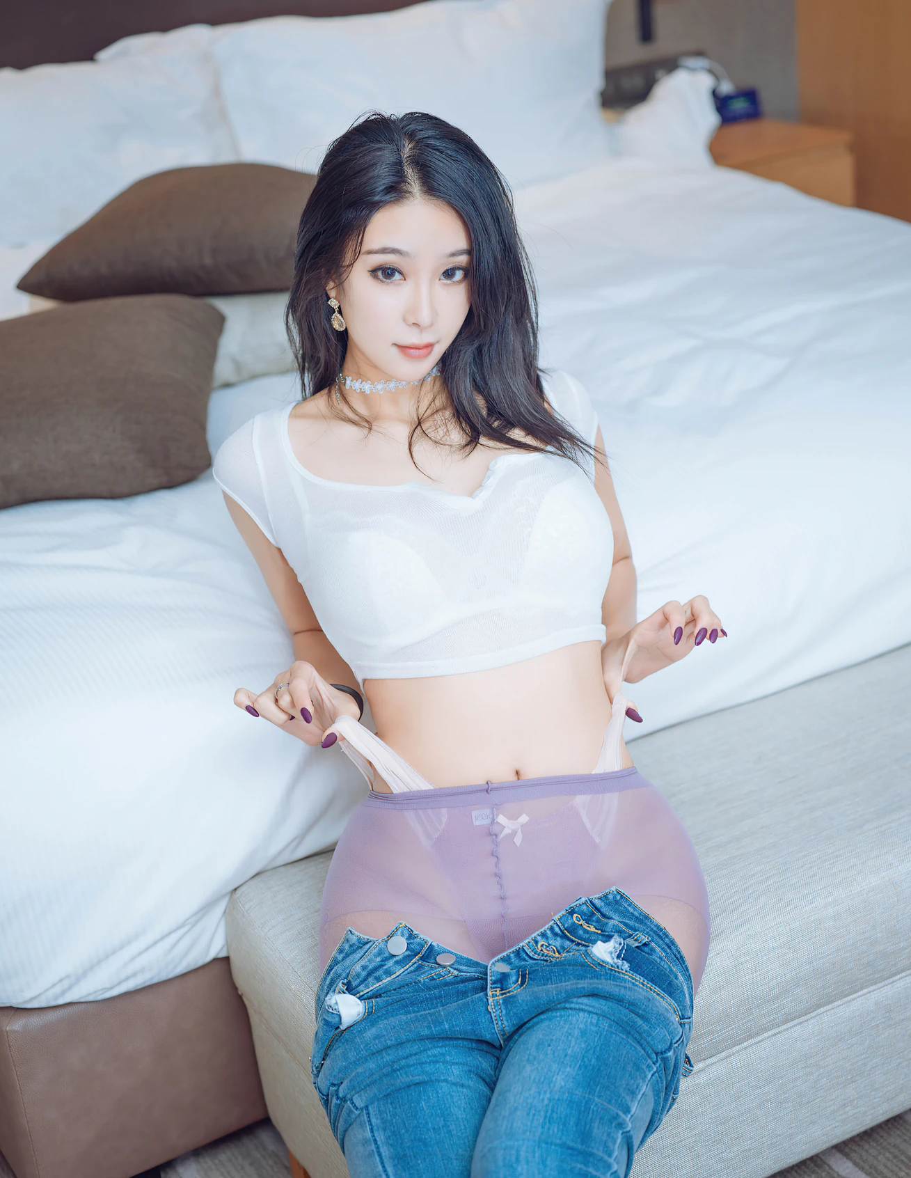 [HuaYang花漾show]-第405期蓝夏Akasha写真